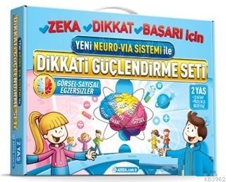 Dikkati Güçlendirme Seti - Yeni Neuro VİA Sistemi ile (2 Yaş) - ön kapak Dikkati Güçlendirme Seti; Görsel - Sayısal Egzersizler