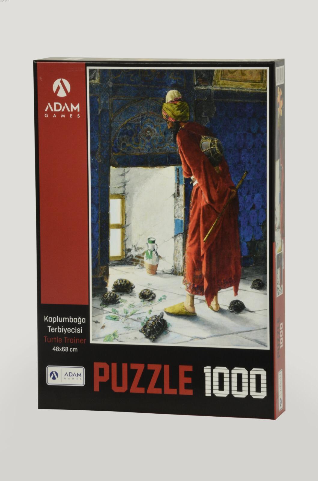 Adam Games Kaplumbağa Terbiyecisi 1000 Parça Puzzle 48x68