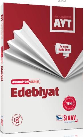 Sınav Dergisi Yayınları AYT Edebiyat Akordiyon Serisi Aç Konu Katla Soru Sınav Dergisi 