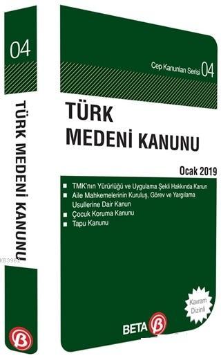 Türk Medeni Kanunu Ocak 2019