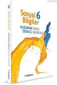 Tudem - 6.Sınıf Sosyal Bilgiler Kazanım Odaklı Soru Bankası