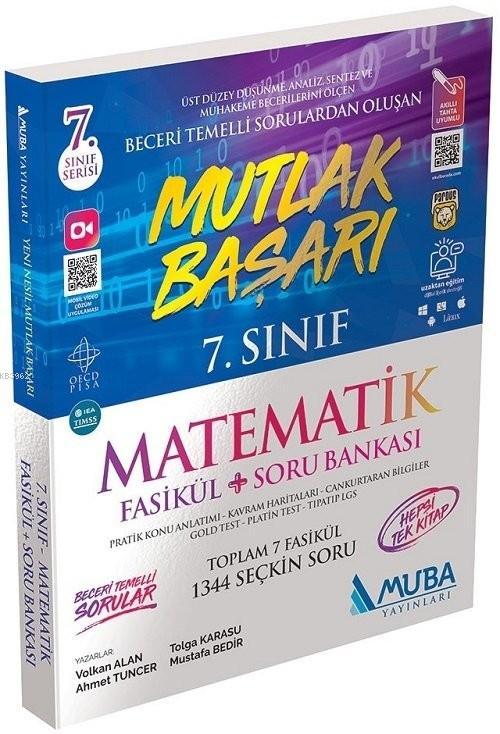 Muba Yayınları 7. Sınıf Matematik Mutlak Başarı Fasikül ve Soru Bankası Muba 