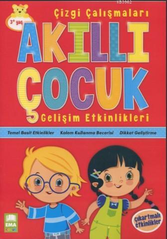 Akıllı Çocuk Çizgi Çalışmaları Gelişim Etkinlikleri (3+ Yaş)