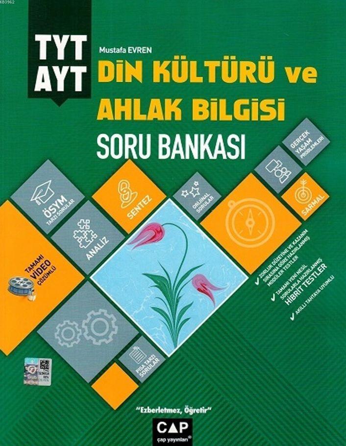 Çap Yayınları TYT AYT Din Kültürü ve Ahlak Bilgisi Soru Bankası Çap 