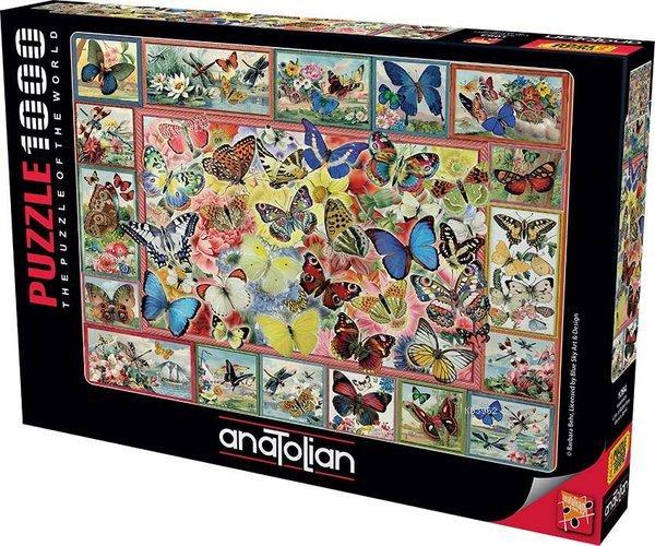 Anatolian-Puzzle 1000 Kelebekler Lots Of Butterflies