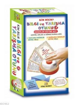 Bilgi ve Yarışma Oyunu - 9 - Değerler Eğitimi Seti  Kim Bilir?; 1-Ayetlerle Değerler Eğitimi , 2-Hadislerle Değerler Eğitimi