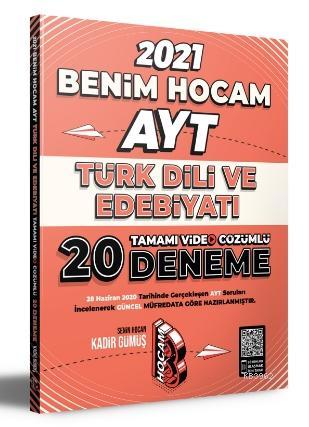 2021 AYT Türk Dili ve Edebiyatı Tamamı Video Çözümlü 20 Deneme Sınavı