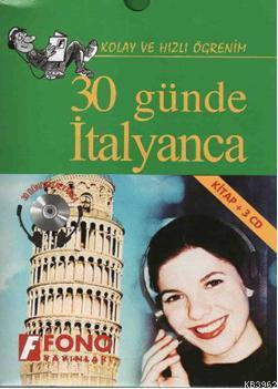 30 Günde İtalyanca; (Kitap+3 CD)