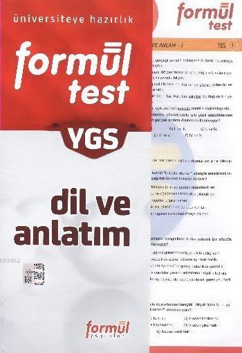 YGS Dil ve Anlatım Yaprak Test