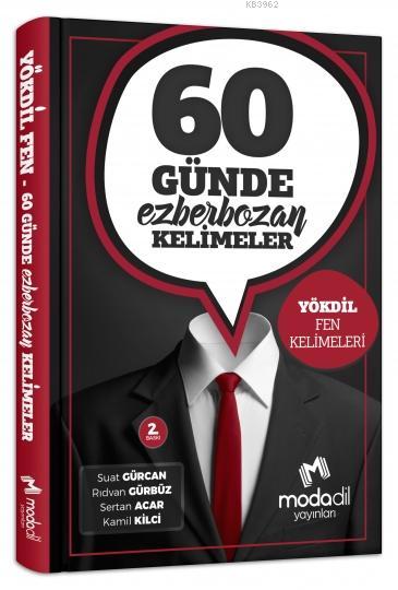 60 Günde Ezber Bozan Yökdil Fen Kelimleri Modadil Yayınları