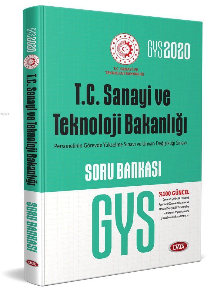 Data Yayınları 2020 GYS T.C. Sanayi ve Teknoloji Bakanlığı Soru Bankası