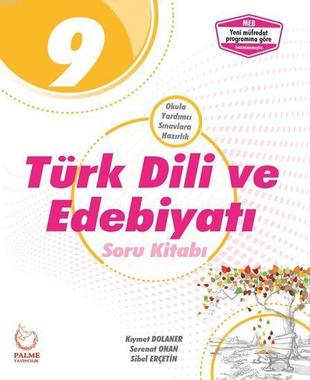 Palme Yayınları 9. Sınıf Türk Dili ve Edebiyatı Soru Kitabı Palme 