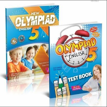 5 Sınıf Yeni Olimpiyat İngilizce; Test Kitabı 2 Kitap Set