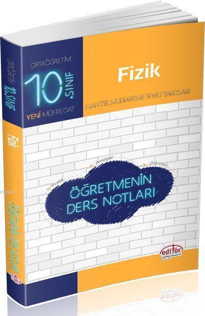 Editör Yayınları 10. Sınıf Fizik Öğretmenin Ders Notları Editör 