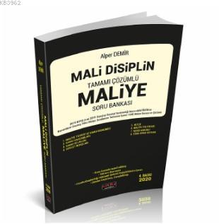 Mali Disiplin Tamamı Çözümlü Maliye Soru Bankası Savaş Yayınları 2020