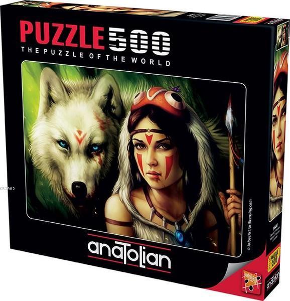 Anatolian Puzzle 500 Parça Savaşçı Prenses 3600