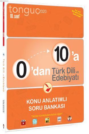 Tonguç Yayınları 10. Sınıf 0 dan 10 a Türk Dili ve Edebiyatı Konu Anlatımlı Soru Bankası Tonguç 
