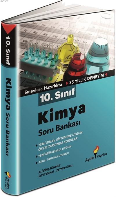 Aydın Yayınları 10. Sınıf Kimya Soru Bankası Aydın 