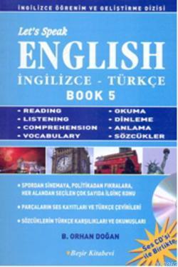 Let's Speak English Book 5; İngilizce-Türkçe