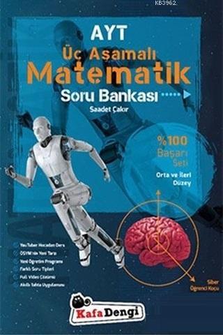 Kafa Dengi Yayınları AYT Matematik Üç Aşamalı Orta ve İleri Düzey Soru Bankası Kafa Dengi 