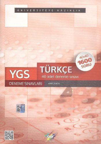 YGS Türkçe 40 Deneme Sınavları 40x40