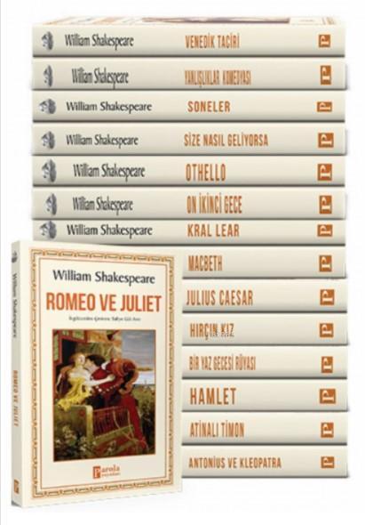 Shakespeare Eserleri Seti - 15 Kitap Takım