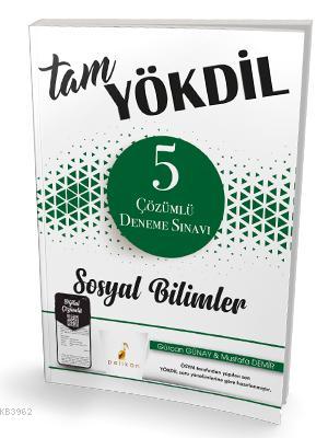 Tam YÖKDİL Sosyal Bilimler Dijital Çözümlü 5 Deneme Sınavı