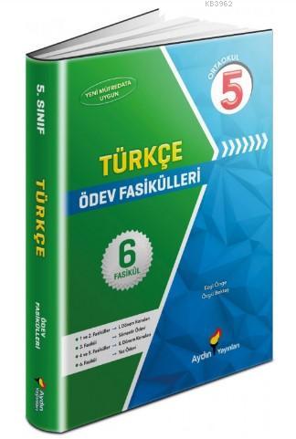 Aydın Yayınları 5. Sınıf Türkçe Ödev Fasikülleri Aydın