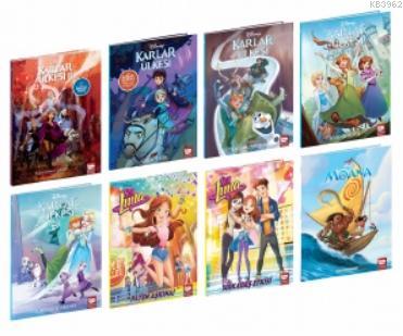 Disney Çizgi Klasikleri Kız Çocuk Set (8 Kitap)