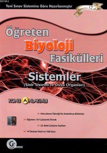 Gür Yayınları Öğreten Biyoloji Fasikülleri Sistemler ( Sinir Sistemi ve Duyu Organları ) Konu Anlatımlı Gür 