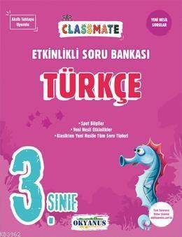 3 Sınıf Türkçe Classmate Etkinlikli Soru Bankası