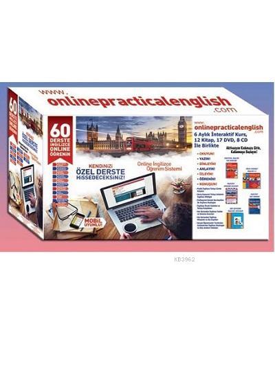 Online Practical English - www.onlinepracticalenglish.com; (6 Aylık İnteraktif Kurs + 12 Kitap + 17 Dvd + 8 Cd)