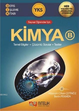 Nitelik Yayınları YKS Kimya B Ders İşleme Kitabı (Sayısal Öğrenciler İçin) Nitelik 