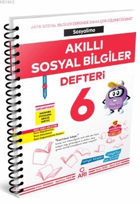 Arı Yayınları 6. Sınıf Sosyalimo Akıllı Sosyal Bilgiler Defteri Arı 