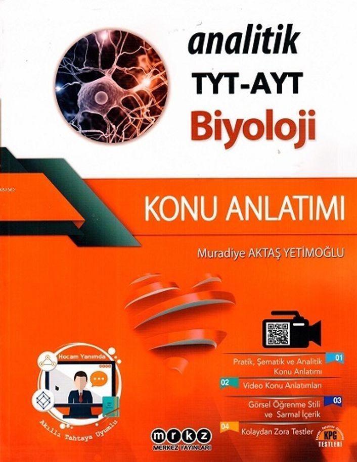  Merkez Yayınları TYT AYT Biyoloji Analitik Konu Anlatımı Merkez 