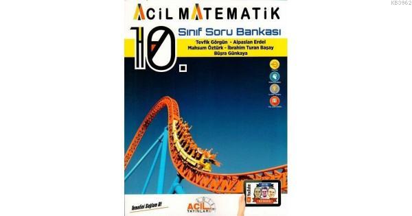 Acil 10.Sınıf Soru Bankası Matematik