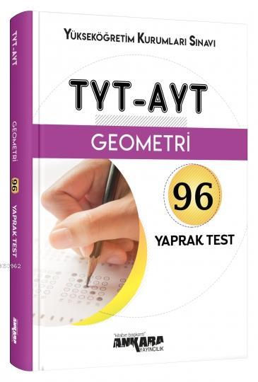 TYT-AYT Geometri 96 Yaprak Test Ankara Yayıncılık