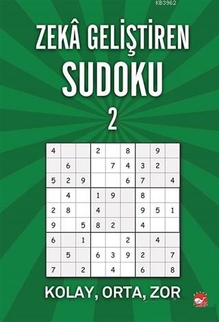 Zeka Geliştiren Sudoku 2; Kolay - Orta - Zor