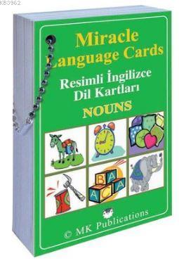 Miracle Language Cards - Nouns; Resimli İngilizce Dil Kartları