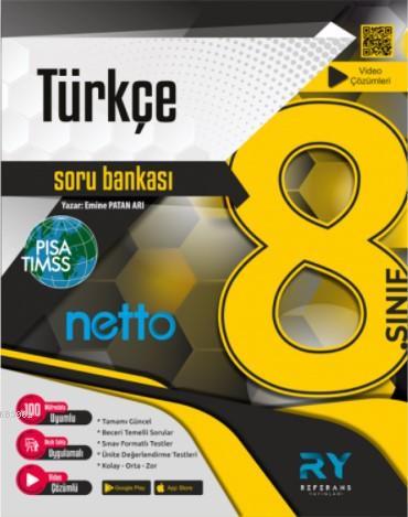 Referans Netto LGS 8.Sınıf Türkçe Soru Bankası Video Çözümlü 2021
