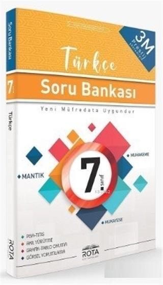 Rota Yayınları 7. Sınıf Türkçe Soru Bankası RTY Rota 