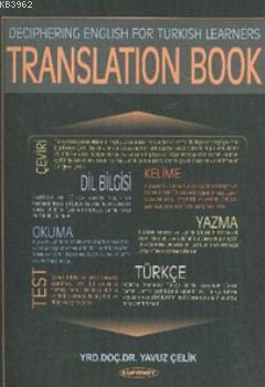 Deciphering English for Turkish Learners Translation Book