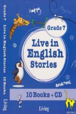 Live in English Stories Grade 7 - 10 Books-CD