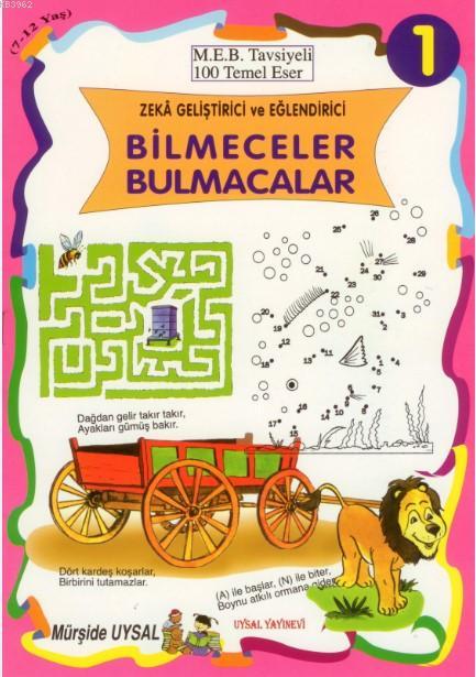 Bilmeceler (10 Kitap, Takım); 8 Yaş ve Üstü (b. Boy)