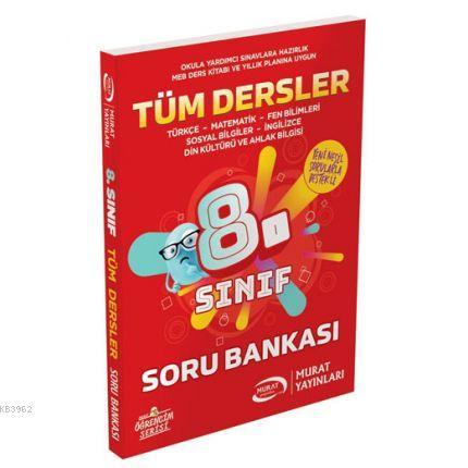 Murat Yayınları 8. Sınıf LGS Tüm Dersler Soru Bankası Murat 