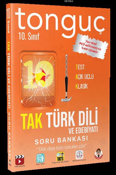 Tonguç Yayınları 10. Sınıf TAK Türk Dili ve Edebiyatı Soru Bankası Tonguç 