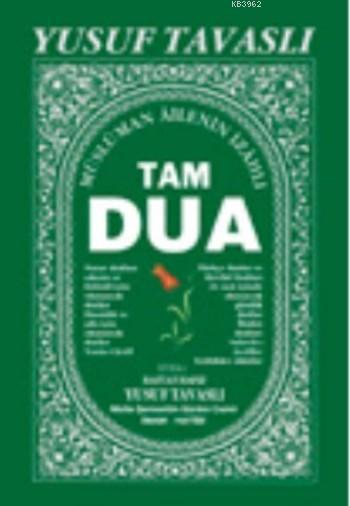 Tam Dua (Cep Boy); (Peygamberimizin Dilinden Duâlar, Ciltli)