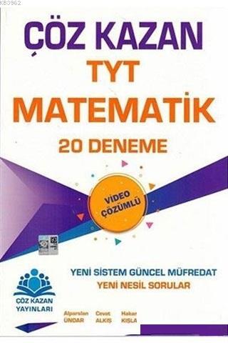 Çöz Kazan Yayınları TYT Matematik 20 Deneme Çöz Kazan 