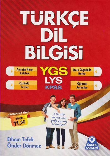Türkçe Dil Bİlgisi YGS - LYS - KPSS