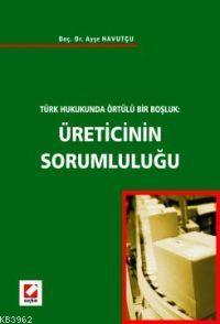 Türk Hukukunda Örtülü Bir Boşluk Üreticinin Sorumluluğu